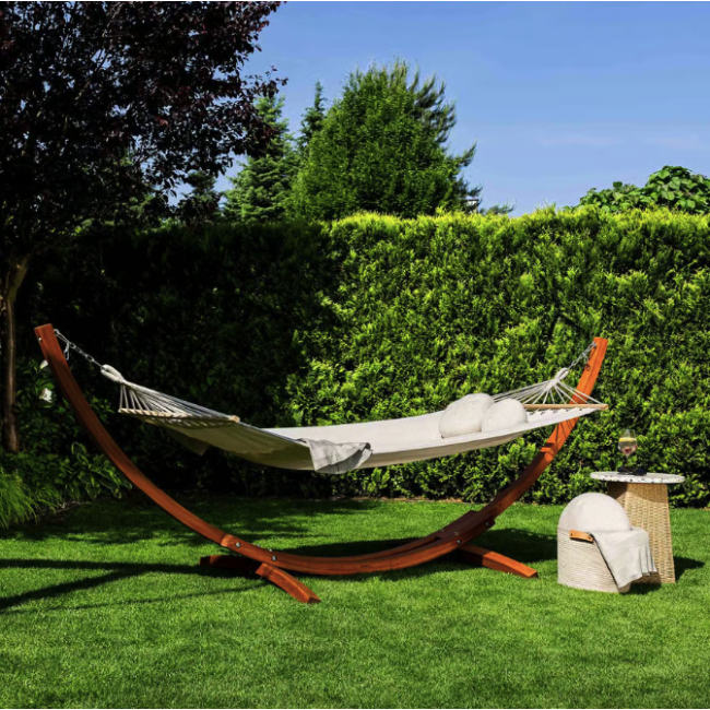 Гамак зі стелажем Di Volio Trevia кремовий