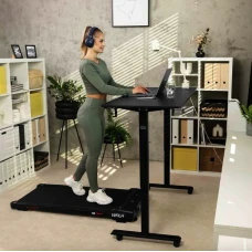 Компьютерный стол с регулируемой высотой Di Volio Amone черный