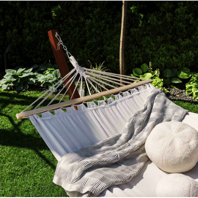 Гамак зі стелажем Di Volio Trevia кремовий