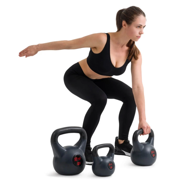 Гиря металлическая Hop-Sport 8кг HS-I008KB