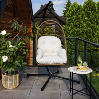 Підвісне крісло-кокон Di Volio Beluno бежевий