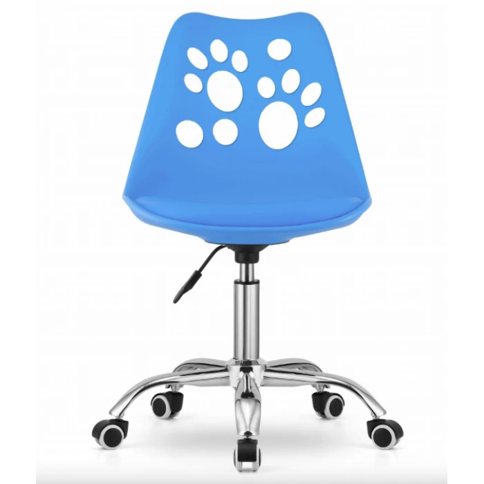 Офісне крісло Leobert Print синій