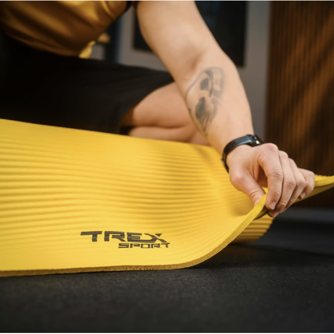 Коврик для йоги TX-019NGM NBR 1см 190х80 жовтий