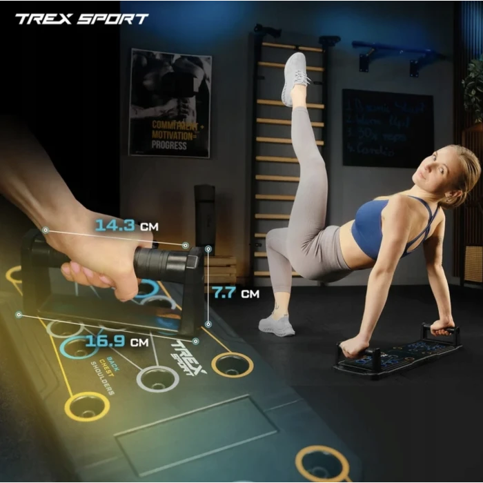 Дошка для віджимань Trex Sport TX-010PUB 12в1