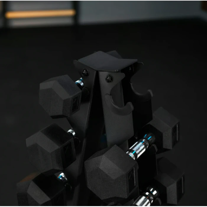 Стійка-піраміда для зберігання 5 пар гантелей Trex Sport TX-055DR