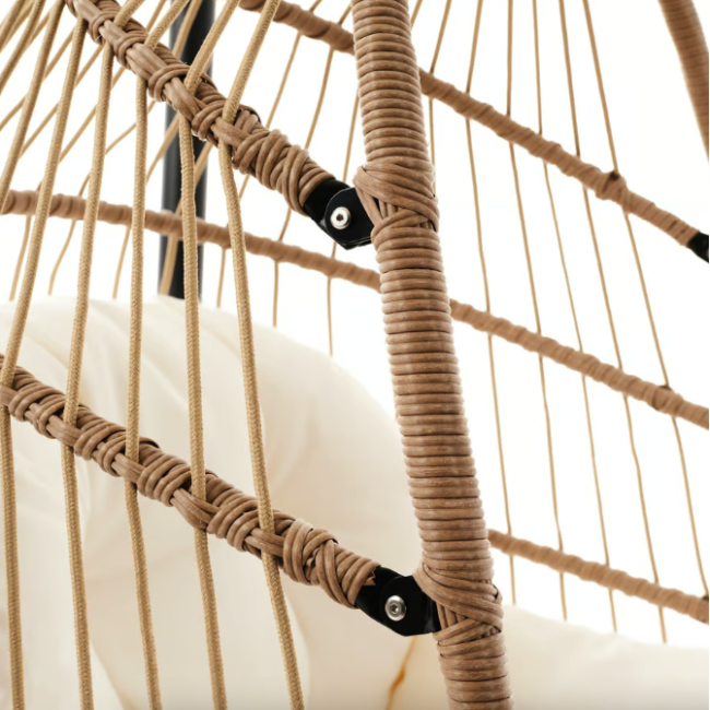 Підвісне крісло-кокон Di Volio Beluno бежевий