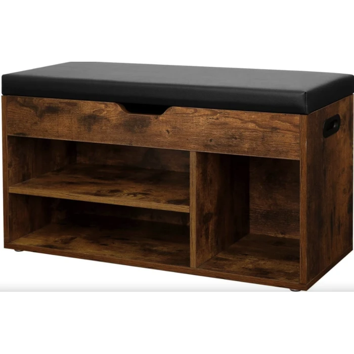 Тумба для обуви Leobert Gerbor с мягким сиденьем в стиле Loft