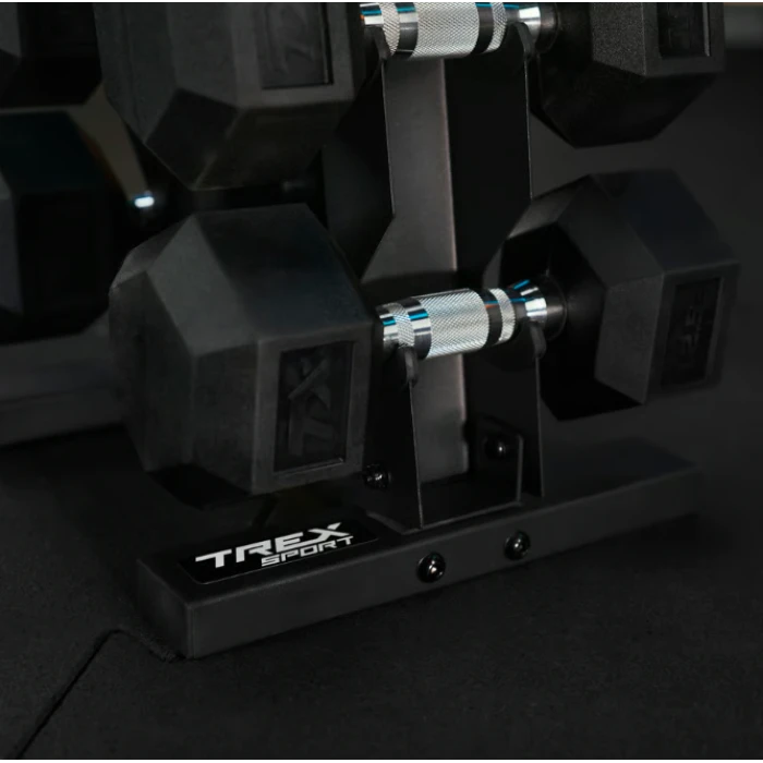 Стійка-піраміда для зберігання 5 пар гантелей Trex Sport TX-055DR