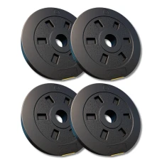 Сет композитных дисков Besport PowerPro 10 (4х2,5кг) для гантелей и штанг.