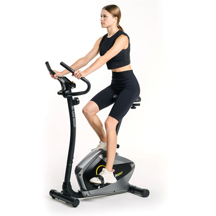 Велотренажер Besport BS-520S RACER магнитный черно-желтый