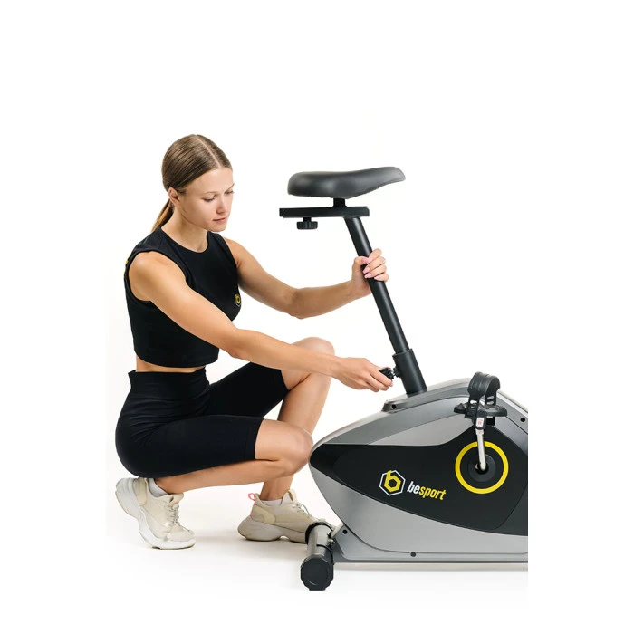 Велотренажер Besport BS-520S RACER магнитный черно-желтый