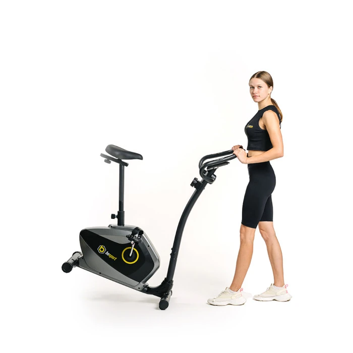 Велотренажер Besport BS-520S RACER магнитный черно-желтый