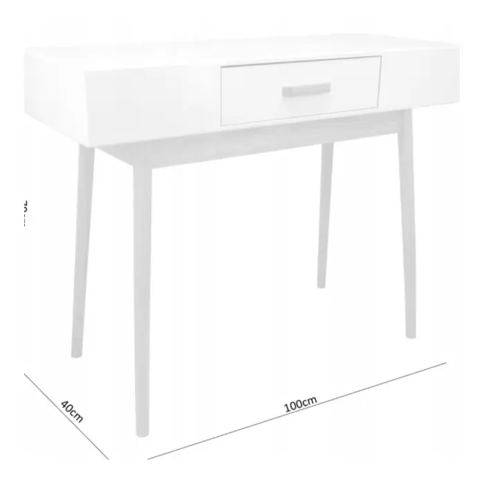 Столик туалетний / письмовий Chomik SCANDINAVIA з шухлядою