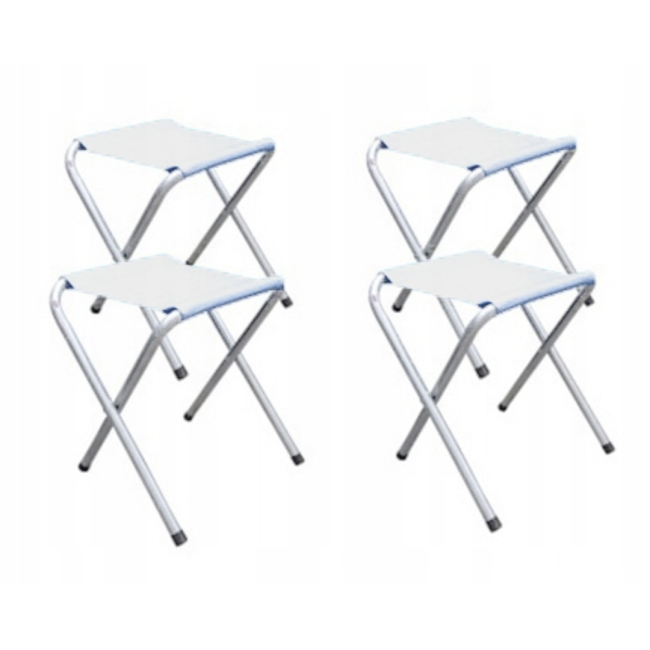 Стол туристический Chomik Garden Line RANGER раскладной с 4 стульями белый