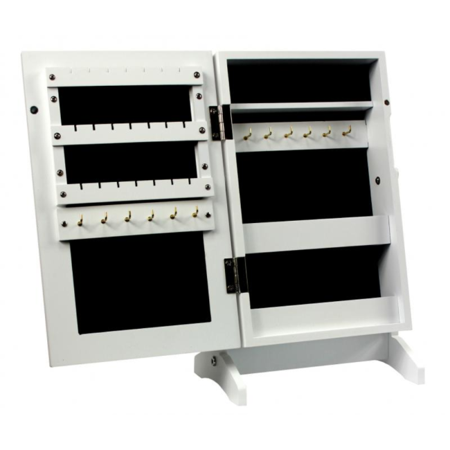 Шкафчик для украшений Chomik SOFIA настольный белый