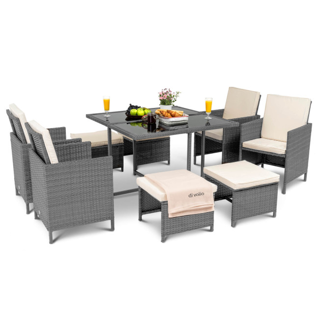 Садові меблі Di Volio PARMA сірі