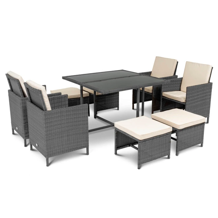 Садовая мебель Di Volio PARMA серая