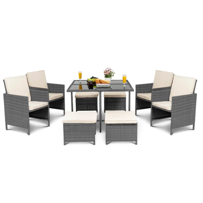 Садовая мебель Di Volio PARMA серая