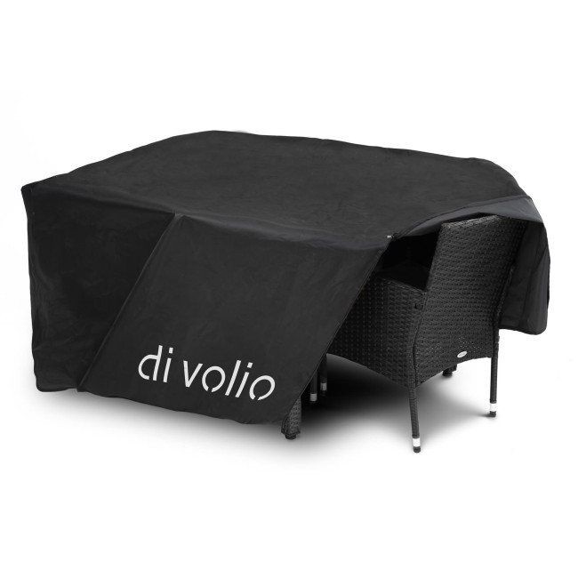 Садові меблі Di Volio VERONA 4+1 чорні