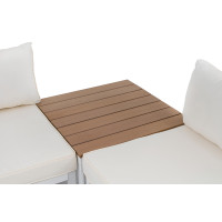 Набор садовой мебели Di Volio Avola - Белый/Бежевый