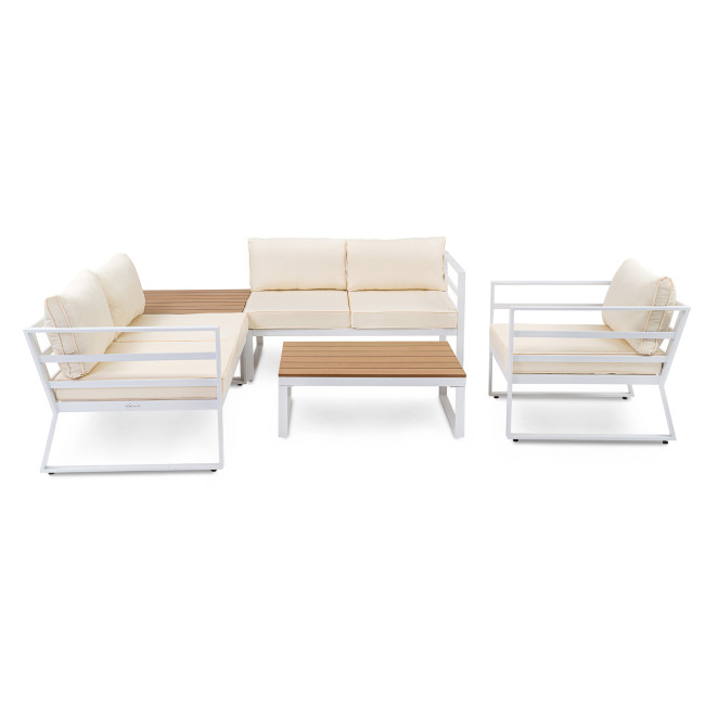 Набор садовой мебели Di Volio Avola - Белый/Бежевый