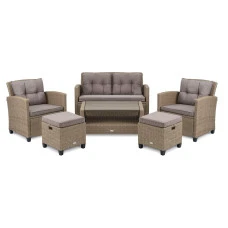 Набір садових меблів Di Volio Firenze бежевий/світло-сірий