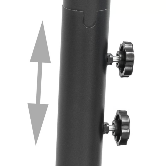 Парасолька садова Di Volio EMPOLI 300см сіра