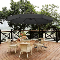 Зонтик садовый Di Volio EMPOLI 300см серый