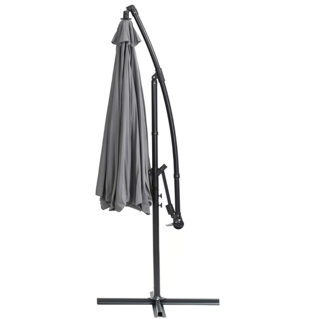 Парасолька садова Di Volio EMPOLI 300см сіра