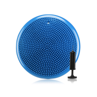 Балансувальна подушка Gymtek синя + насос