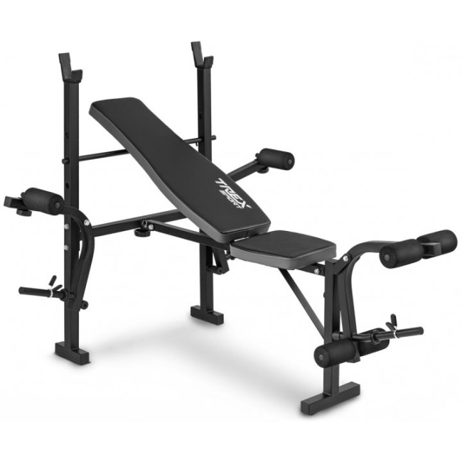 Набір Hop-Sport Premium 39кг з лавою TX-055 та штангою