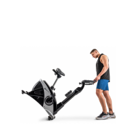 Велотренажер Hop-Sport HS-090H Apollo'21 серебристый iConsole+