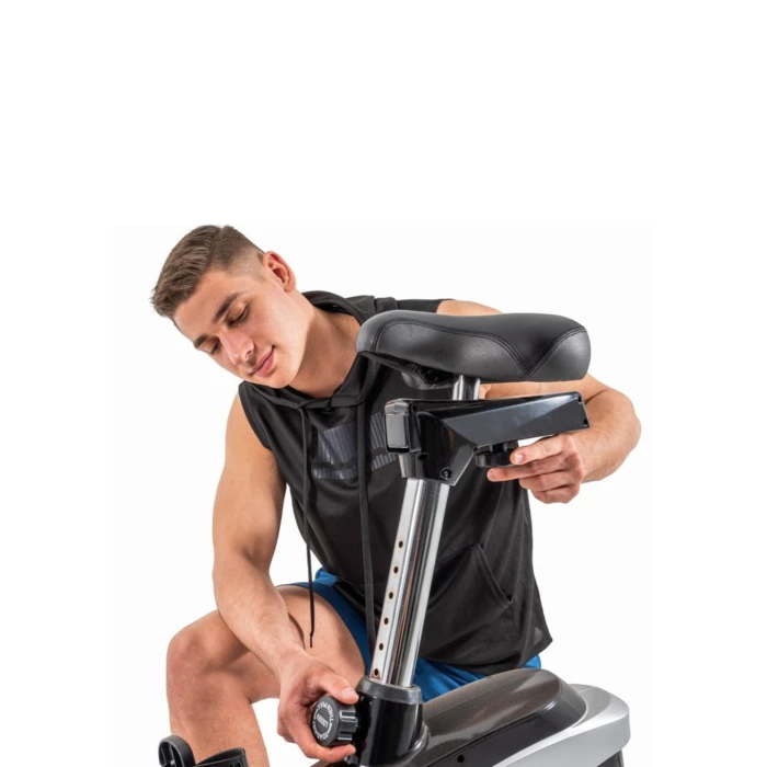 Велотренажер Hop-Sport HS-090H Apollo'21 сріблястий iConsole+