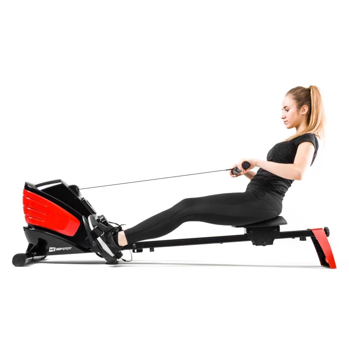 Гребной тренажер Hop-Sport HS-060R Cross красный