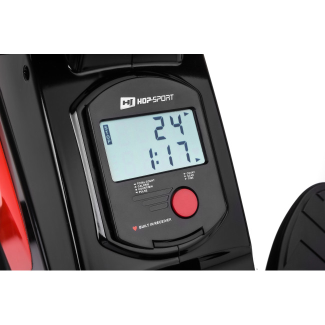 Гребной тренажер Hop-Sport HS-060R Cross красный