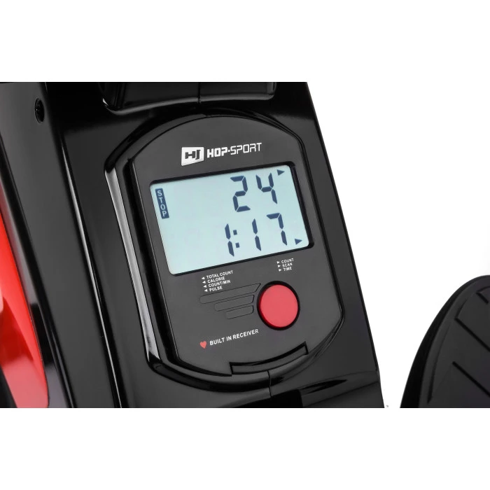 Гребной тренажер Hop-Sport HS-060R Cross красный