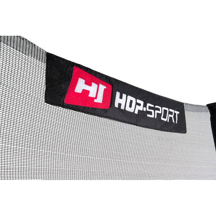 Батут Hop-Sport 14ft (427см) чорно-синій з внутрішньою сіткою