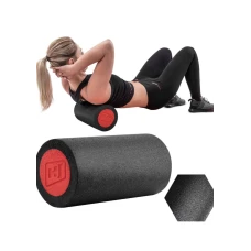 Масажний ролик (валик, роллер) EPE 30см Hop-Sport HS-E030YG чорний