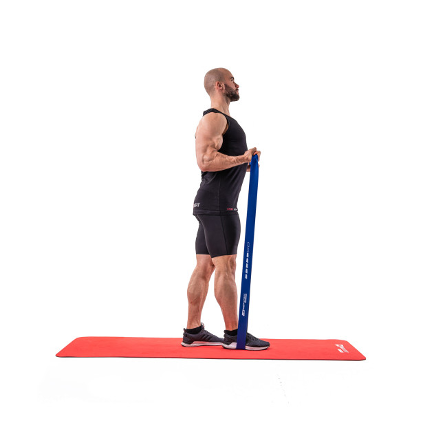 Резинка для фитнеса Hop-Sport 28-80кг HS-L064RR синяя