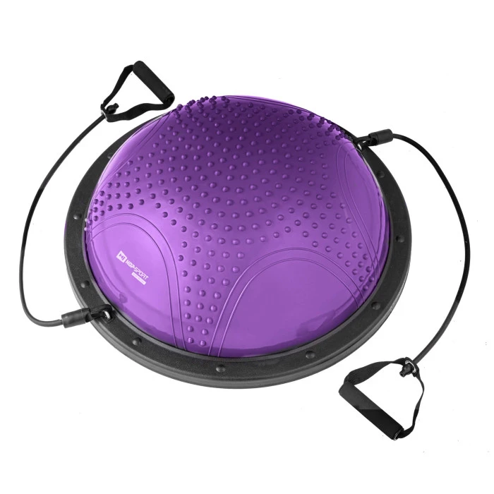 Балансировочная полусфера с вкраплениями Hop-Sport HS-MB058B фиолетовая