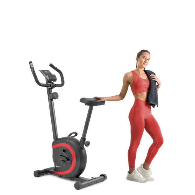 Велотренажер Hop-Sport HS-015H Vox красный