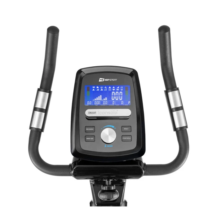 Велотренажер Hop-Sport HS-090H Apollo синій iConsole+