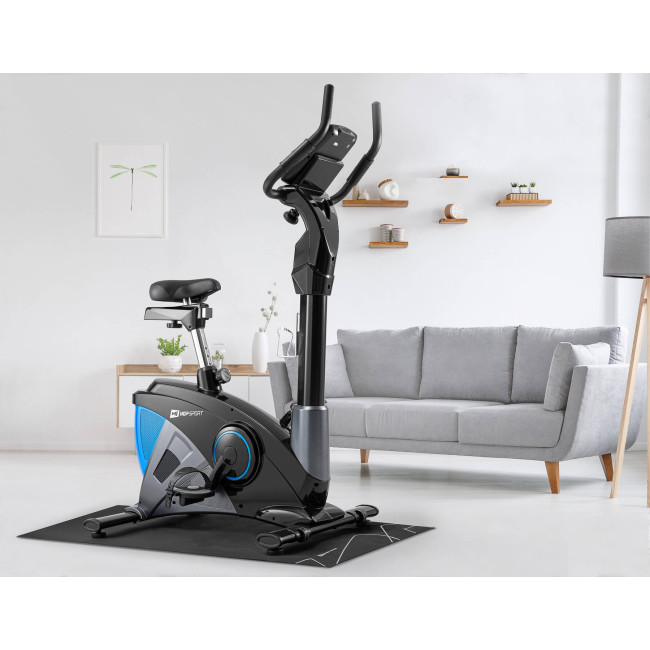 Велотренажер Hop-Sport HS-090H Apollo синий iConsole+