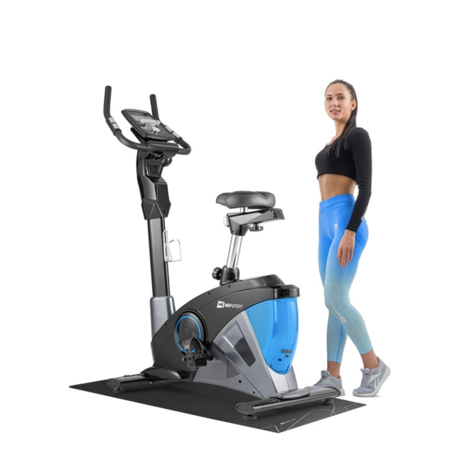 Велотренажер Hop-Sport HS-090H Apollo синий iConsole+