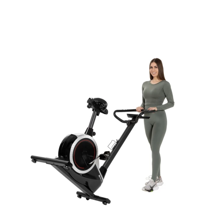 Велотренажер електромагнітний Hop-Sport HS-060H Exige чорно-сріблястий 2020