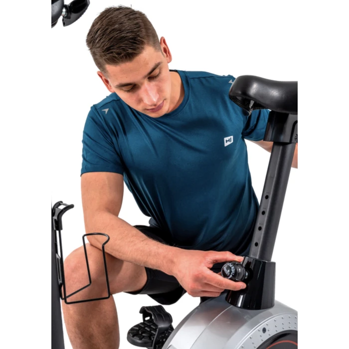 Велотренажер електромагнітний Hop-Sport HS-060H Exige чорно-сріблястий 2020