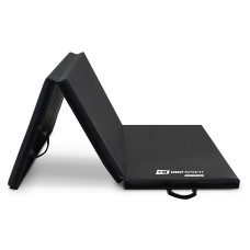 Мат гимнастический Hop-Sport HS-095FM жесткий с липучкой 5см черный