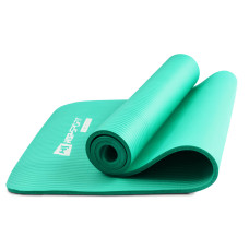 Мат для фитнеса и йоги Hop-Sport HS-N010GM 1см бирюзовый