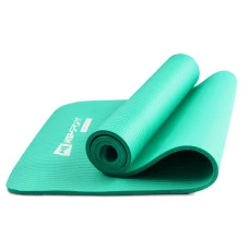 Мат для фітнесу та йоги Hop-Sport HS-N010GM 1см бірюзовий