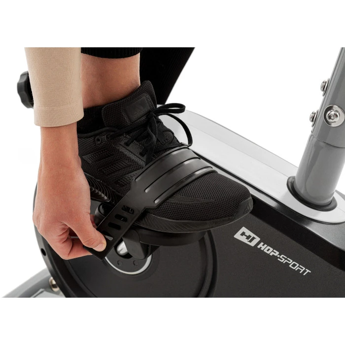 Велотренажер магнітний Hop-Sport HS-2050H Sonic сріблястий